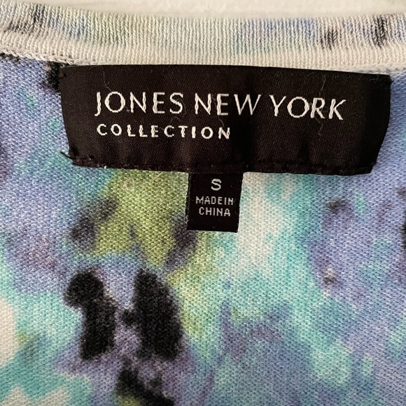 Jones New York Multicolor Tank Top Size Small - Picture 2 of 3